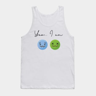 "Emoji People" collection Tank Top